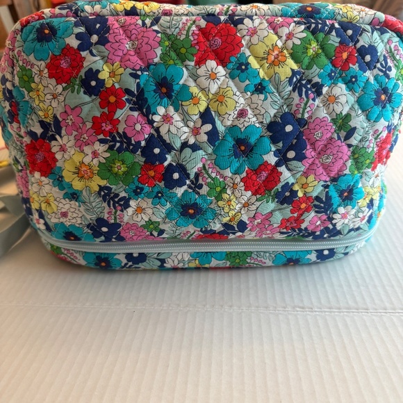 Floral Essential Expandable Backpack in Cotton - Vera Bradley main image 4
